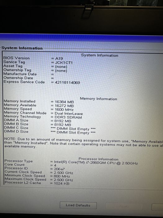 Dell Precision M4600