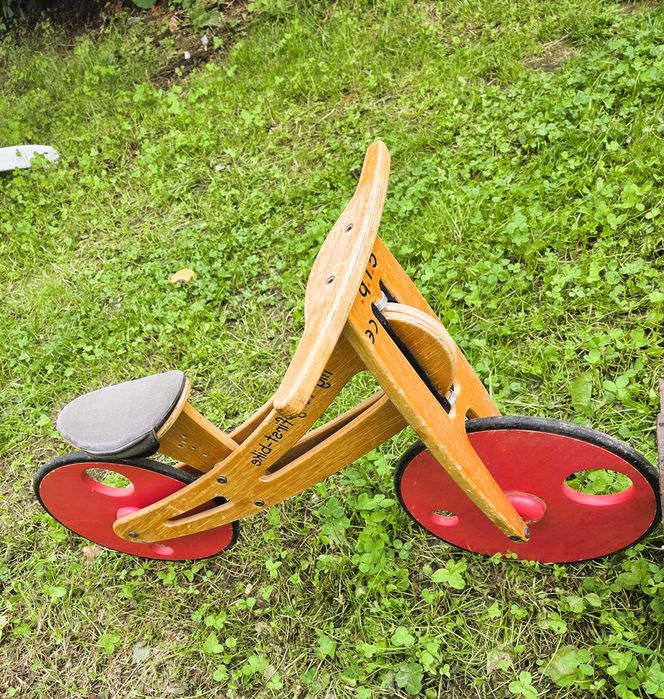 Rowerek Biegowy Drewniany