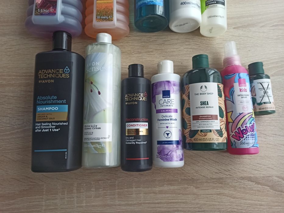Ogromny Zestaw Kosmetyków AVON i The Body Shop - 48 sztuk - NOWE