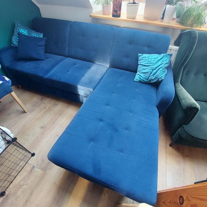 Narożnik z funkcją spania