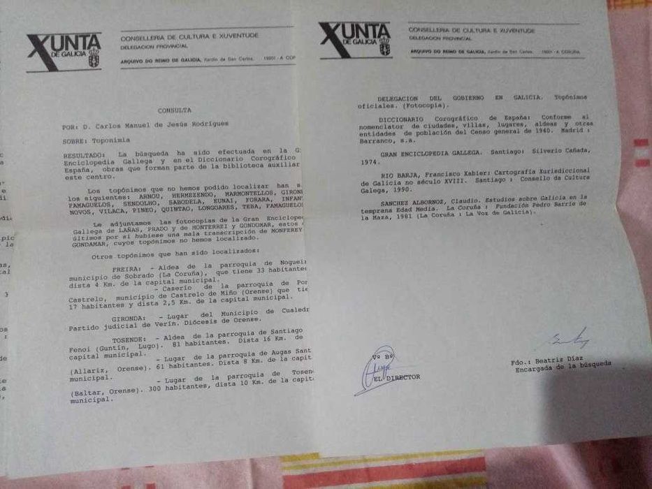 documentação,vasta,sobre lista de tesouros da galicia