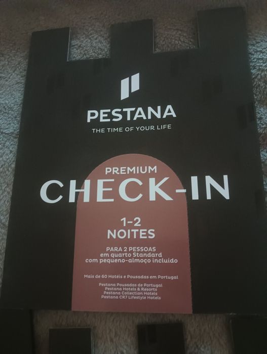 Vouchers Presente Pestana (Luxury, Gold, Gourmet e Check-in)