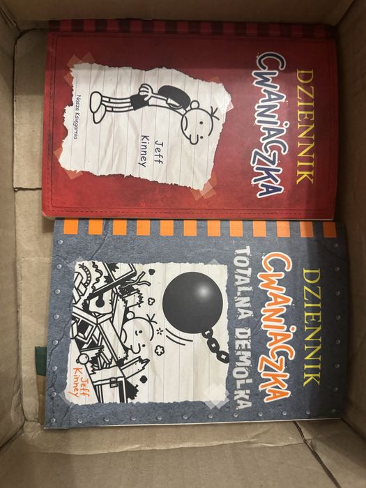 Dziennik cwaniaczka - zeataw 15 ksiazek