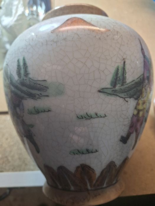 Pote em porcelana, fabricado em Macau (1975/1980) (