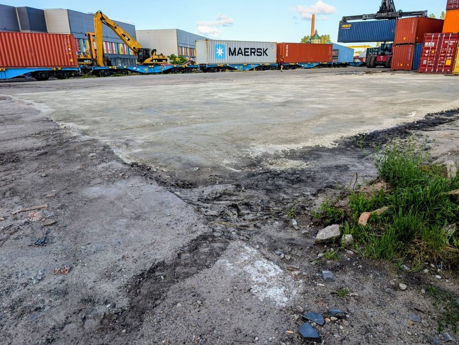 Prace ziemne, usługi koparką kołową