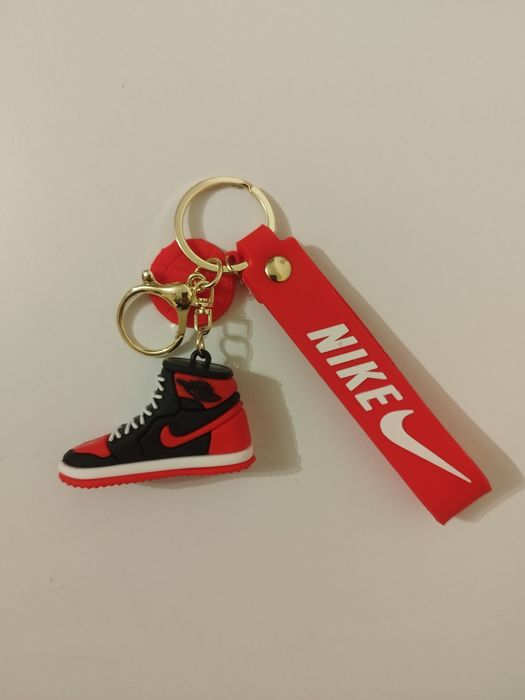 Brelok do kluczy Czarno Czerwony