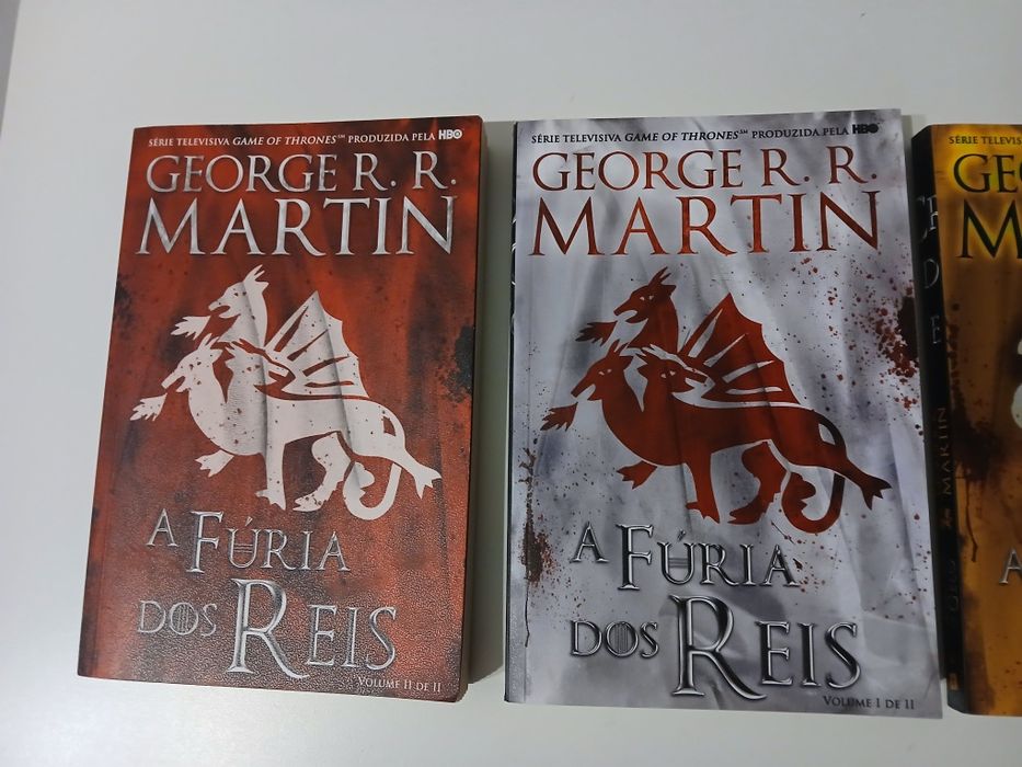 Coleção de livros As Crónicas de Gelo e Fogo