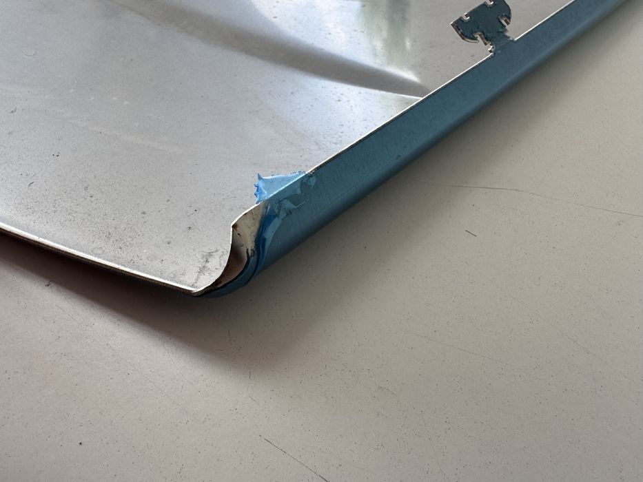 PORSCHE CAYENNE 9Y Spoiler Nakładka Zderzaka Przód Nowa Oem 9Y0807833