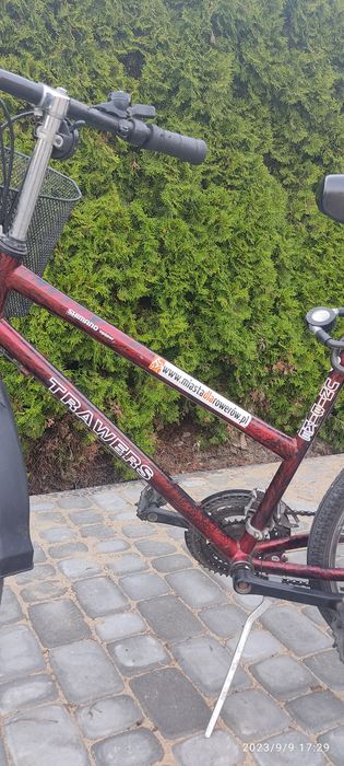 Sprzedam rower górski, gratis fotelik dla dziecka