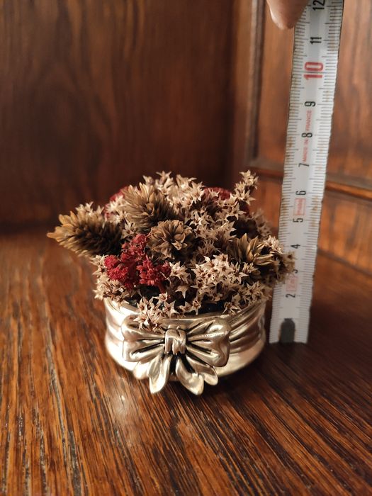 Esferográfica em estojo de madeira e prata. Arranjo em liga de prata