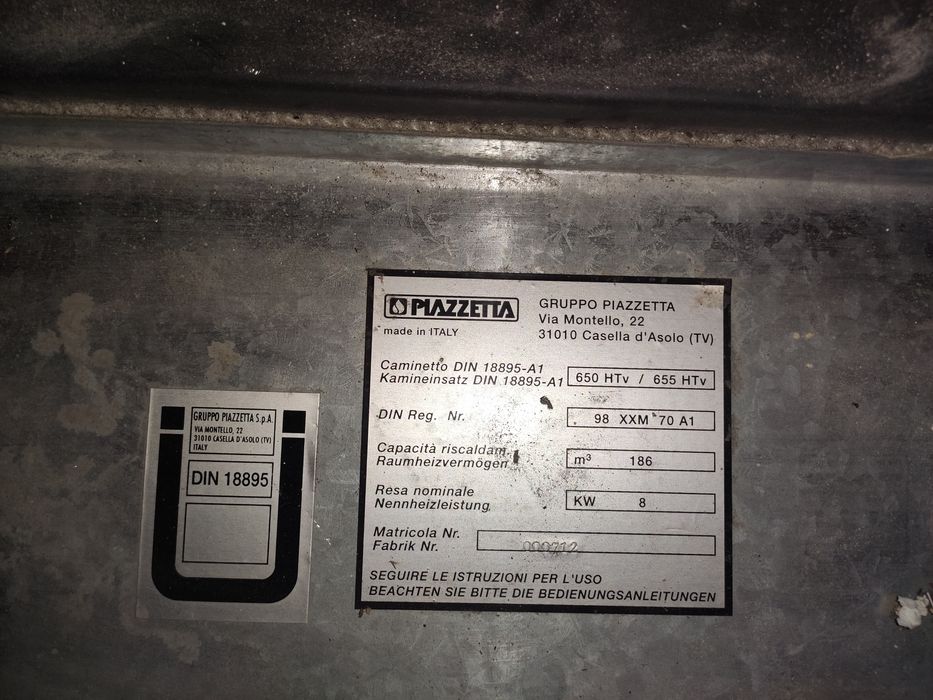 Камін Piazzetta HT655E