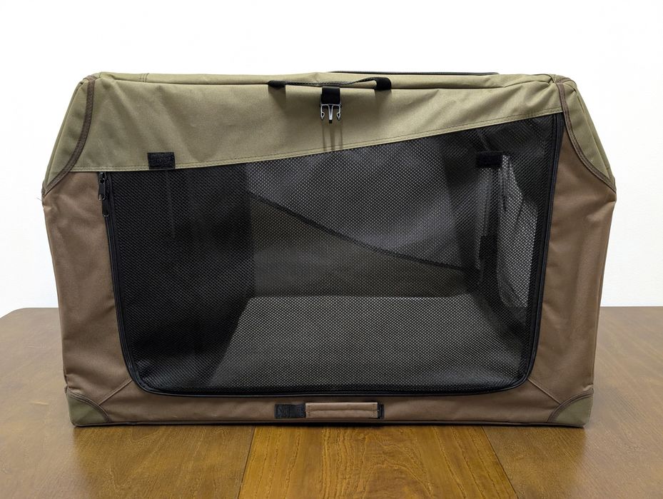 Składane Pudełko Klatka Buda Kojec dla Psa Camo L 91x61x58cm DUŻA zwr