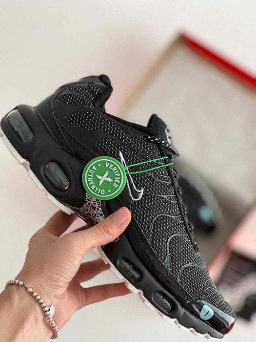 !SALE! Nike Air Max Plus TN Black/White 37 38 39 40 41 42 43 44 45 46