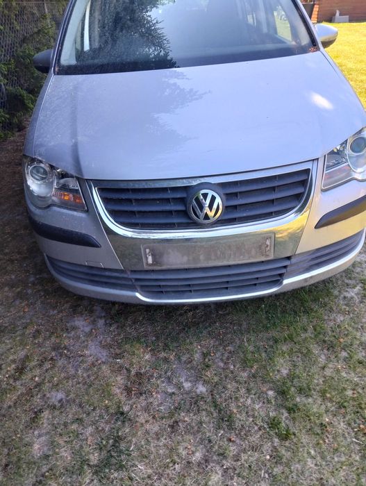 VW TOURAN I Lift Zderzak Maska Pas Przedni
