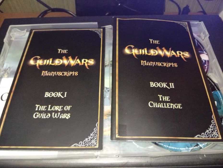 Guild Wars Prophecies (PC, 2005) — DVD-box,+ артбуки для полочки коллекции