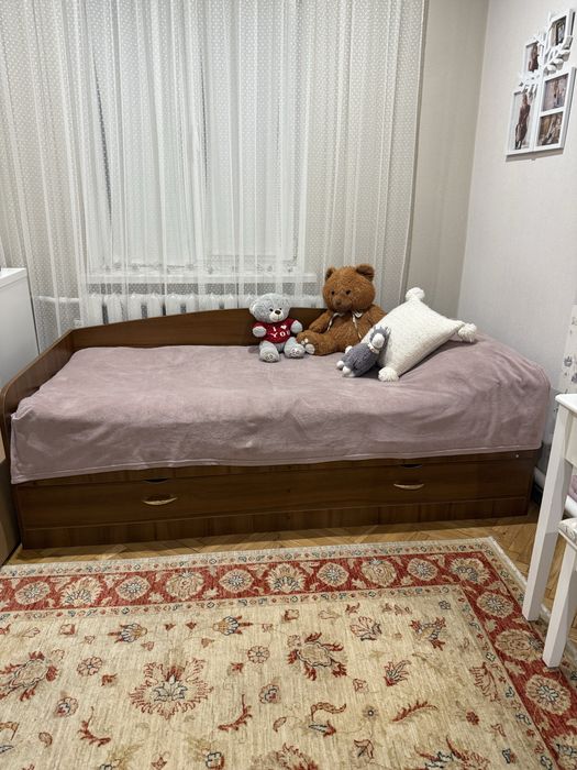 Ліжко односпальне з підйомним механізмом  матрац Венето