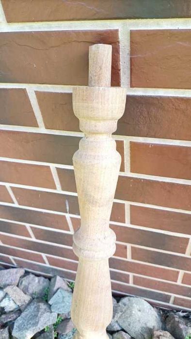 Tralki dębowe, toczone