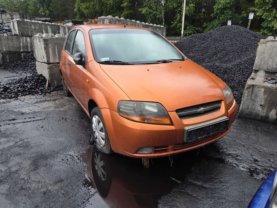 Chevrolet Aveo Kalos II T250 05r 1.2B Wszystkie Części Lakier 54U Silnik Zderzak Atrapa Klapa Lampa Błotnik Maska Drzwi Fotel