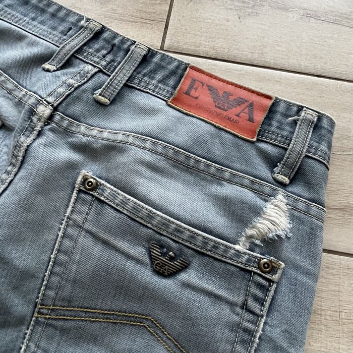 drip джинсы armani jeans