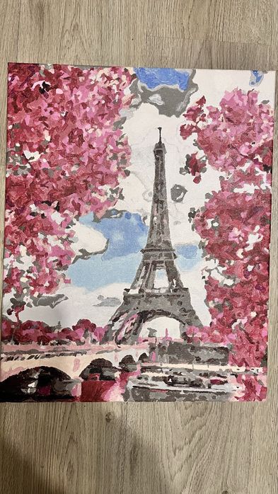 Картина «квітковий Париж»