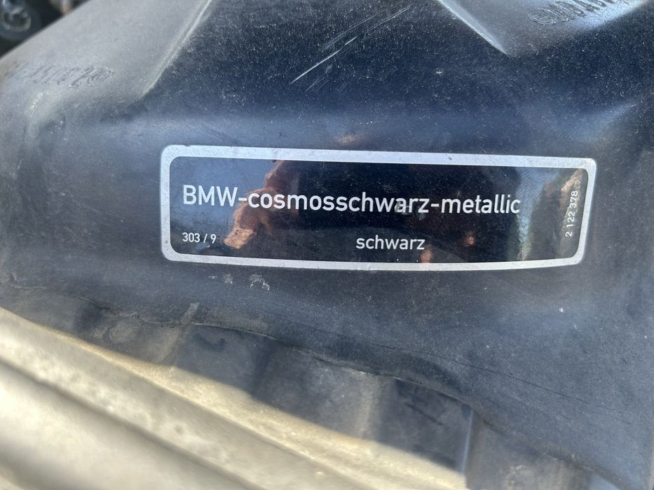 Bmw e38 zderzak tyl czarny pdc kompletny
