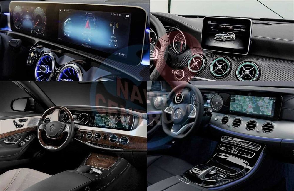 Nowe mapy Radary 2025 Mercedes NTG Comand Online MBUX