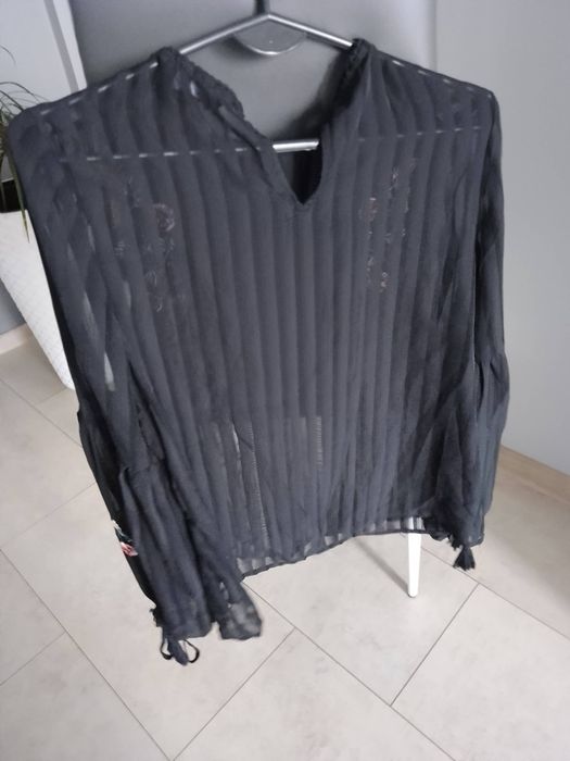 Bluzka zwiewna New Look rozmiar 38 M stan idealny