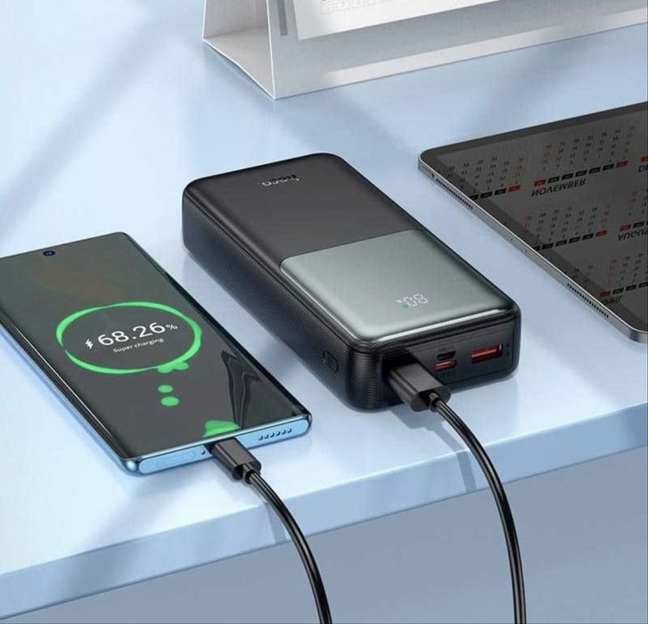 НОВИЙ ! Павербанк HOCO J136A 20000 mAh 22,5W швидка зарядка