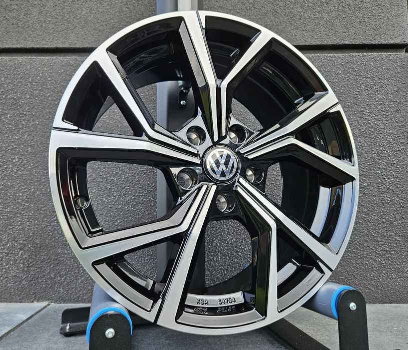 VW T-Roc 17 " Nowe 5x112 TRoc T Roc Alufelgi Czarne Volkswagen Felgi