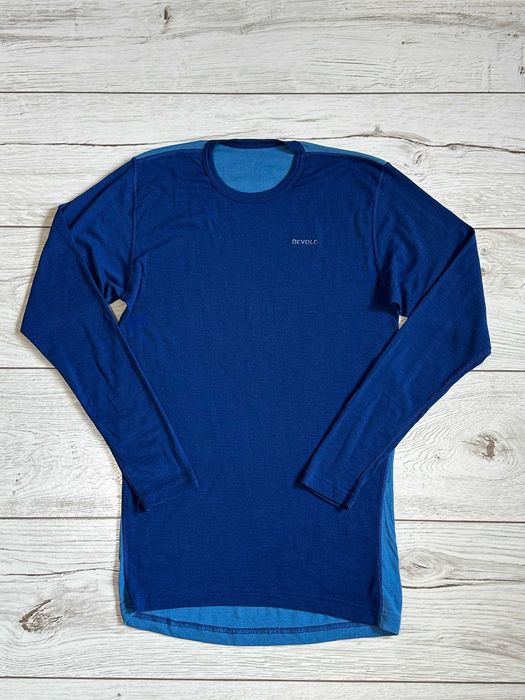 DEVOLD męska koszulka termoaktywna 100% wełna merino góry narty trekking M