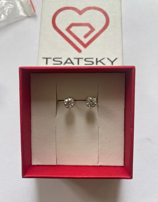 Пусеты бриллианты обмен/продажа