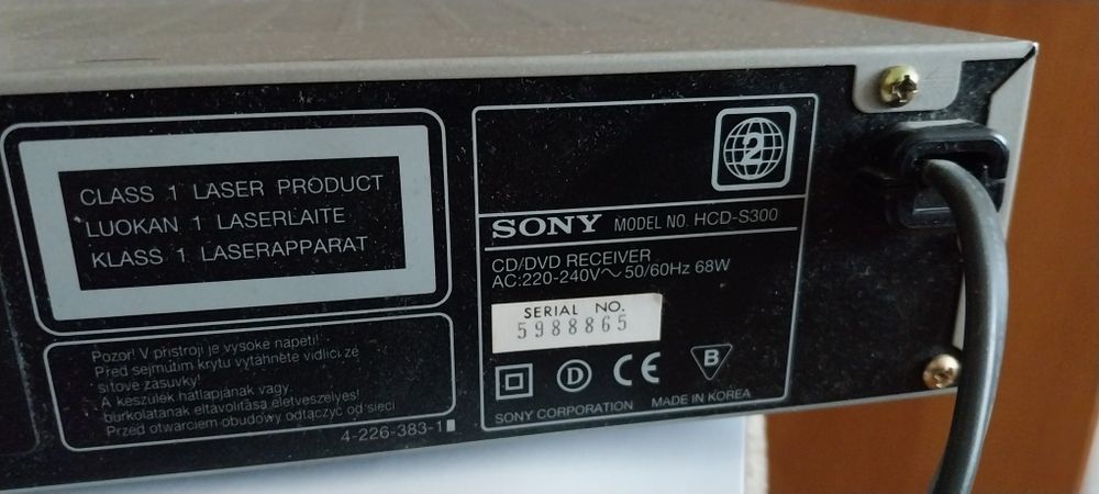 sony hcd s300 - Sprzęt audio w dobrej cenie