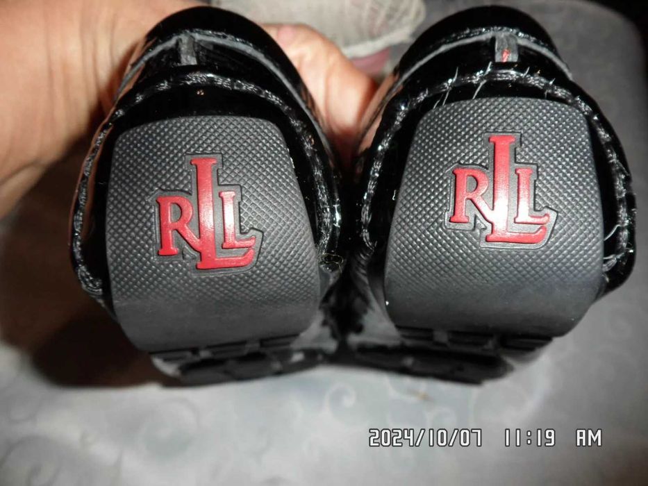 Lauren Ralph Lauren Carley Лаковая кожа Комфорт Лоферы Мокасины 6,5B