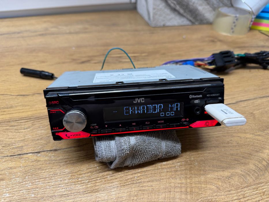 radio samochodowe JVC KD-X282DBT