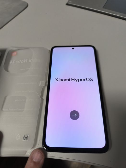 Telemóvel Redmi Note 14 Black 8GB RAM 256GB ROM