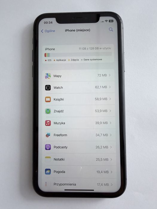 Iphone 11 128GB czarny