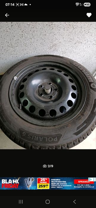 Koła zimowe Barum polaris 6 205/55/16r 5x105 Nowe