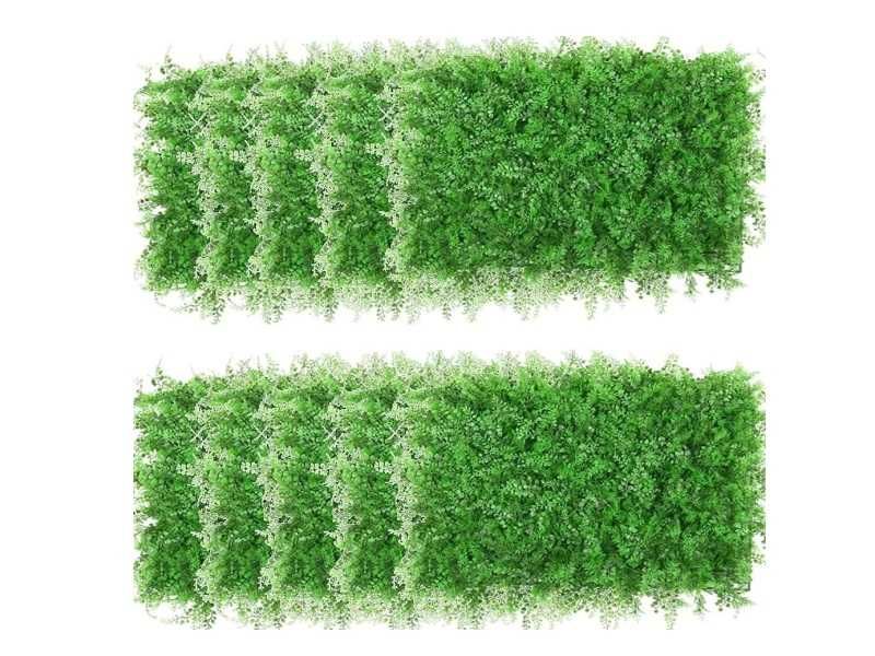 Nisorpa Sztuczny żywopłot panelowy 12 szt. 60 x 40 cm