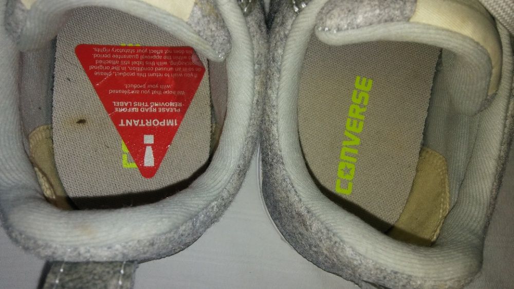 Converse all star roz.44/10/ ,- dł. wkł. 27,5 cm- jak nowe