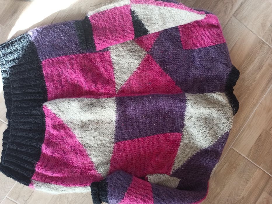 Sweter, blezer, płaszcz handmade, oversize