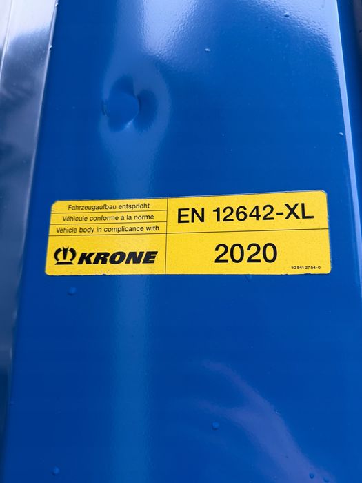 konica słupek naczepa mega krone 2020 rok