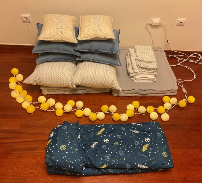 Lençóis e edredões Zara Home e Paradies( Nórdico)