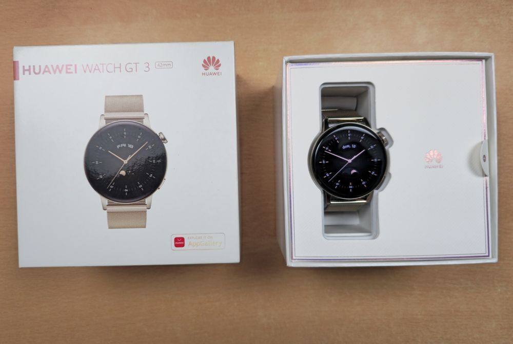 HUAWEI Watch GT3 Elegant 42mm - bracelete NUNCA USADA