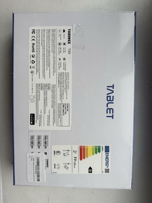 Планшет 10.1" TABWEE T20 8/256Gb 8 ядер Чорно-сірий