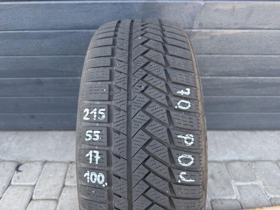 Pojedyncza opona zimowa Continental 215/55/17 98H