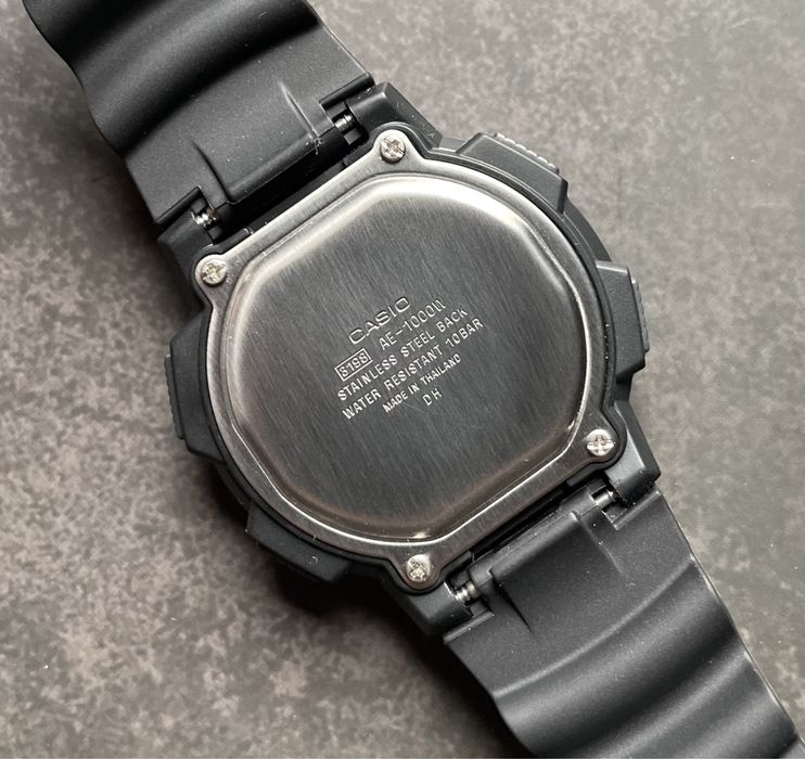 Годинник Casio AE-1000W-1B новий оригінальний тактичний