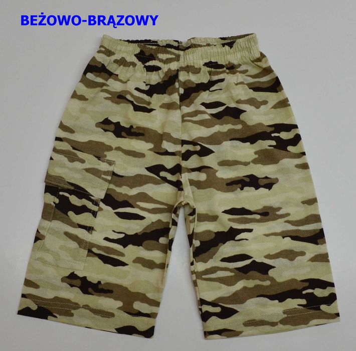 Spodenki bawełniane moro roz.146