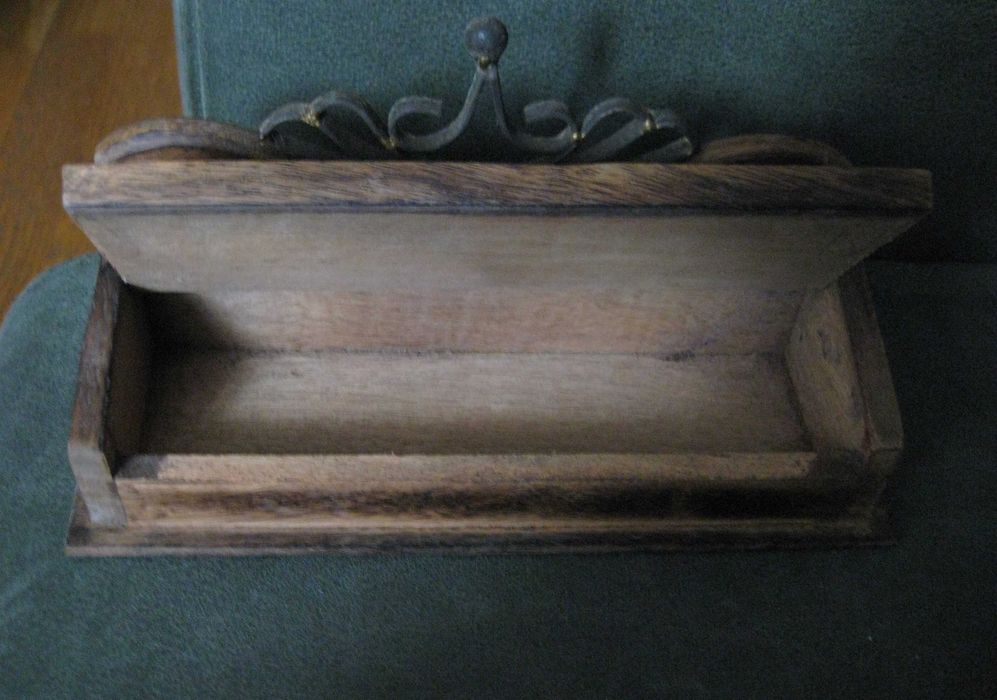 Suporte de Canetas em Madeira em Estilo Antigo NOVO