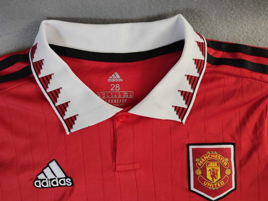 Детская футбольная форма Манчестер Юнайтед Adidas,10-11 лет,145-155 см