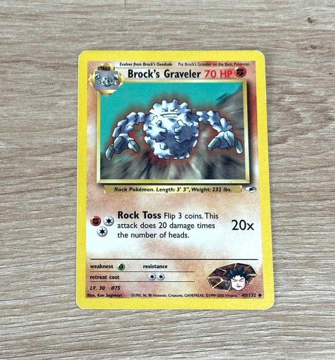 Gym Heroes Cartas Originais Pokémon TCG WOTC - ING